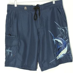 Guy Harvey Board Shorts EUC